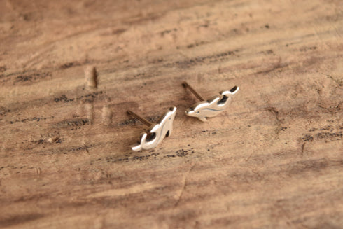 James Avery Dolphin Earrings - Retired Design